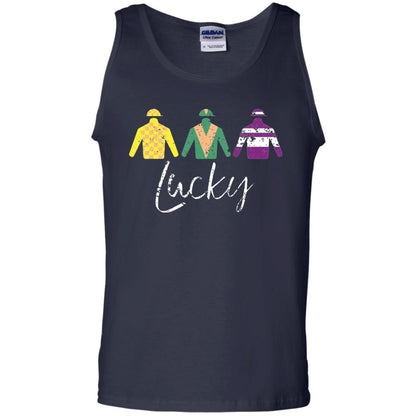 Derby Jockey Shirt Lucky Derby Apparel Derby Navy