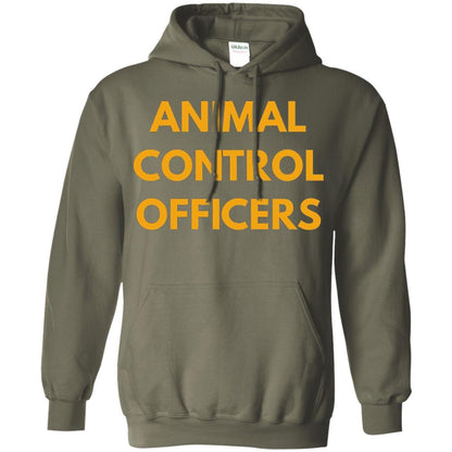 Animals Shelter T-shirt Animal Control Officers Military Green