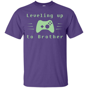 Rata-leveling Up To Brother Gaming Family ShirtG200 Gildan Ultra Cotton T-Shirt