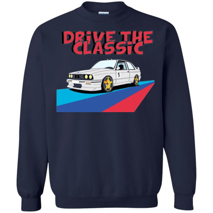 Classic Drive Vintage Collectors Bmw Lovers T-shirt Navy