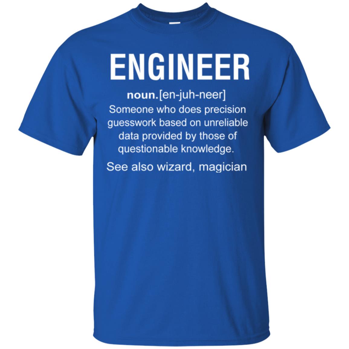 Engineer Someone Who Does Precision Guesswork Based On Unreliable Data Provided By Those Of Questionable Knowledge Royal
