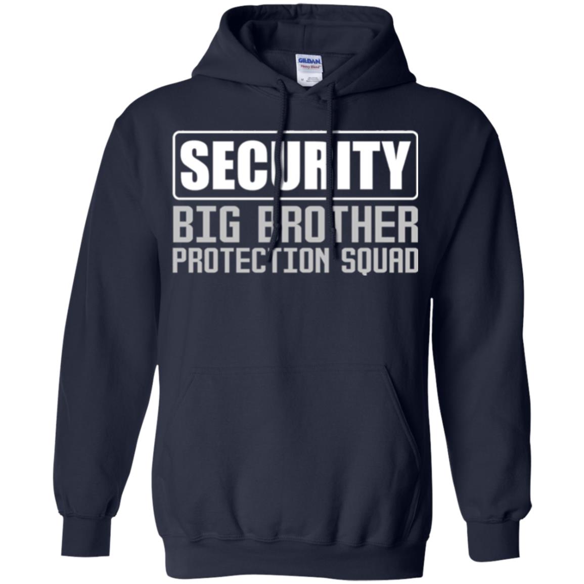 Family T-shirt Security Big Brother Protection Squad Navy
