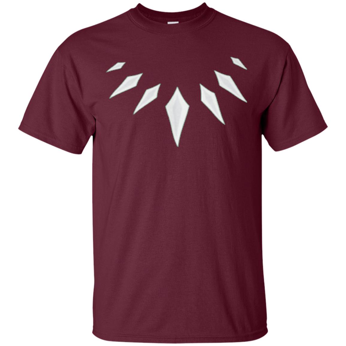 Necklace Movie Panther T-shirt Maroon