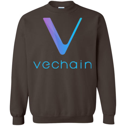Vechain Ven Cryptocurrency Blockchain T-shirt Dark Chocolate