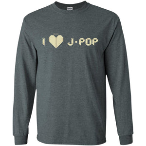 I Love J-pop T-shirtG240 Gildan LS Ultra Cotton T-Shirt