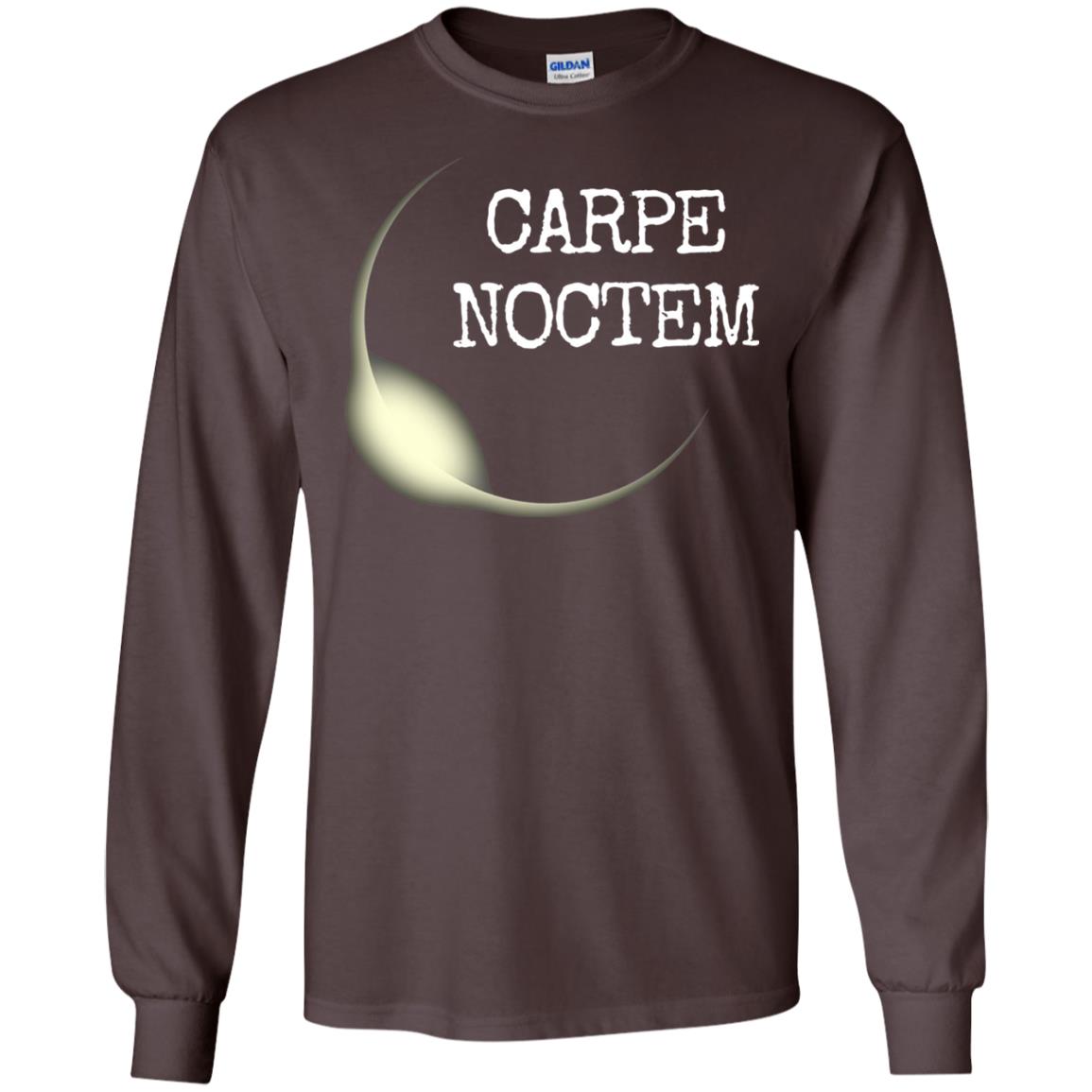 Carpe Noctem Lunar Eclipse T Shirt Dark Chocolate