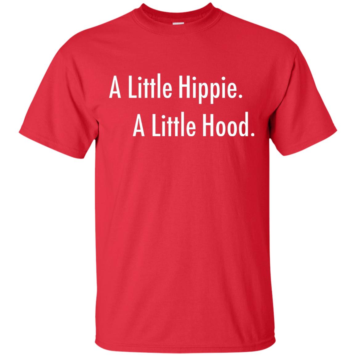 A Little Hippie A Little Hood Shirt Red