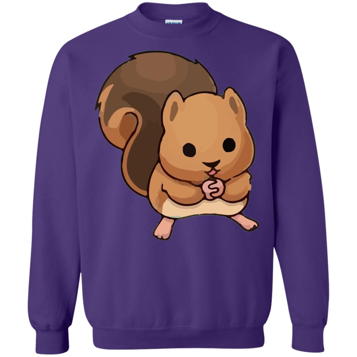 Cute Squirrel Graphic T-shirt Purple