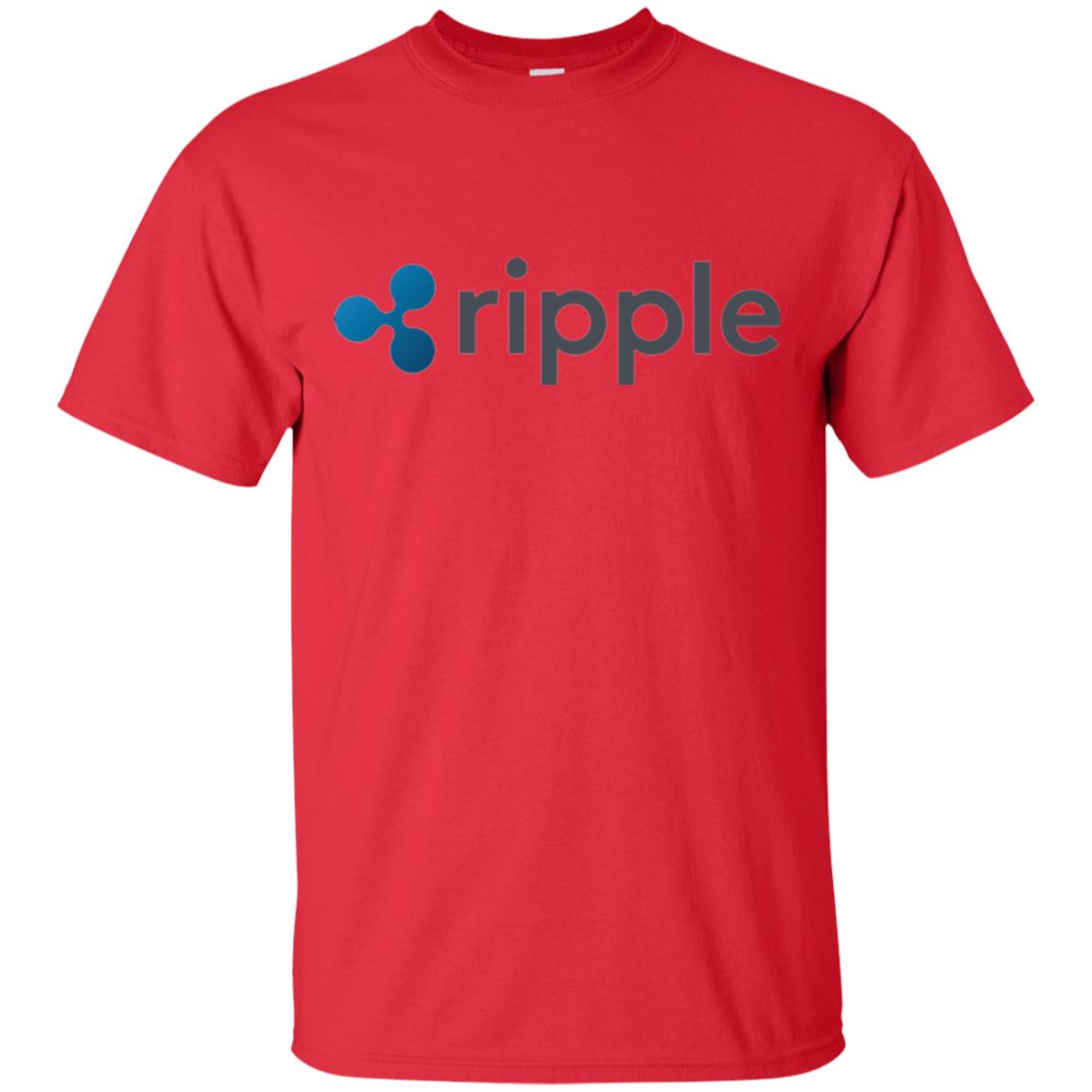 Xrp Ripple Logo T-shirt Red