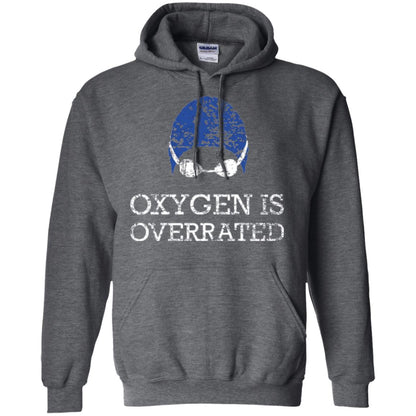 Swimming Lovers T-shirt Oxygen Is Overrated Dark Heather