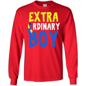 World Down Syndrome Day Shirt Extra Ordinary Boy