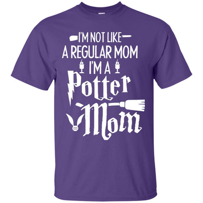 I'm Not Like A Regular Mom, I'm A Potter Mom Harry Potter Fan Shirt Purple