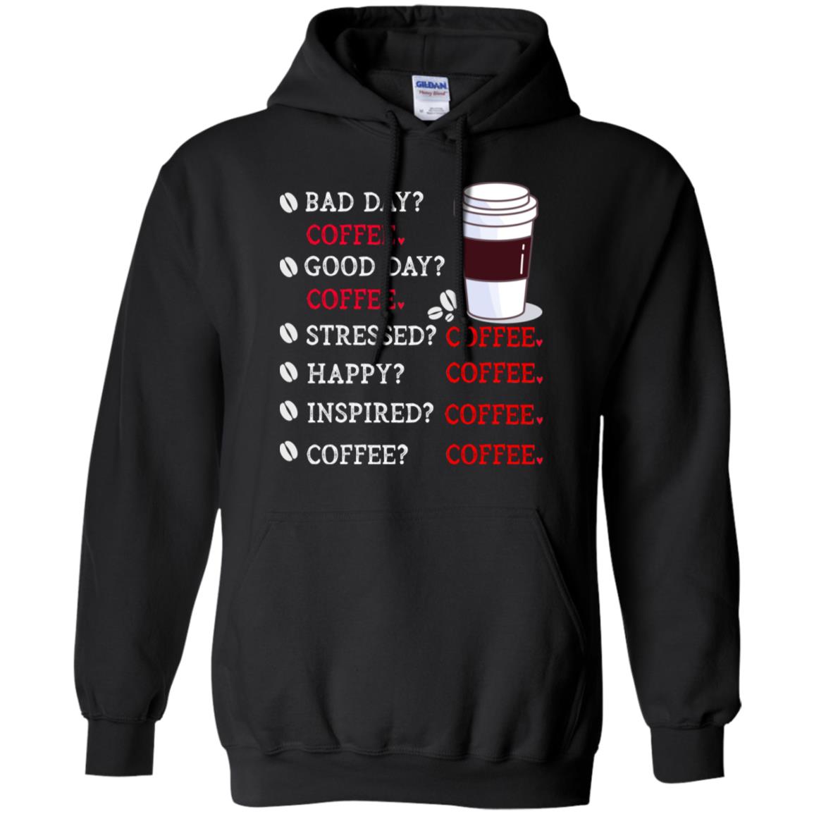 Coffee Idea Gift Shirt For Mens Womens Black