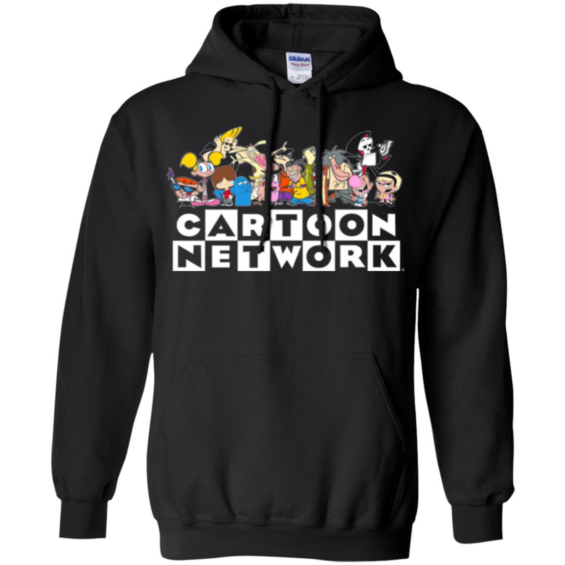 Cartoon T-shirt Classic Character Feature Black