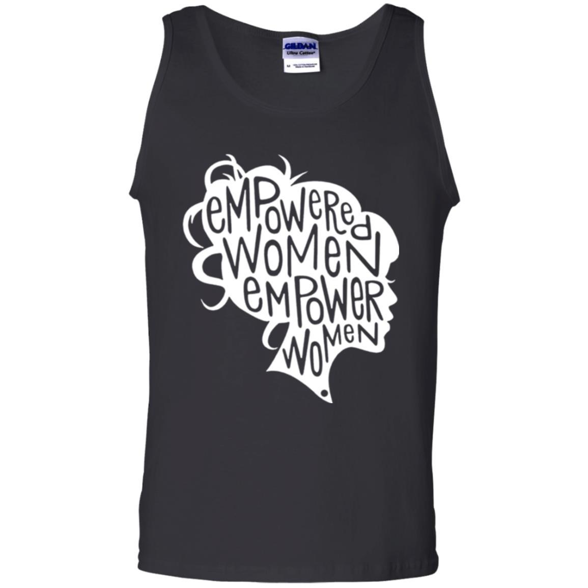 Feminist T-shirt Empowered Women Empower Woman Black