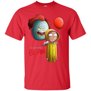 Go With The Flow It And Bean Horror Movie Shirt