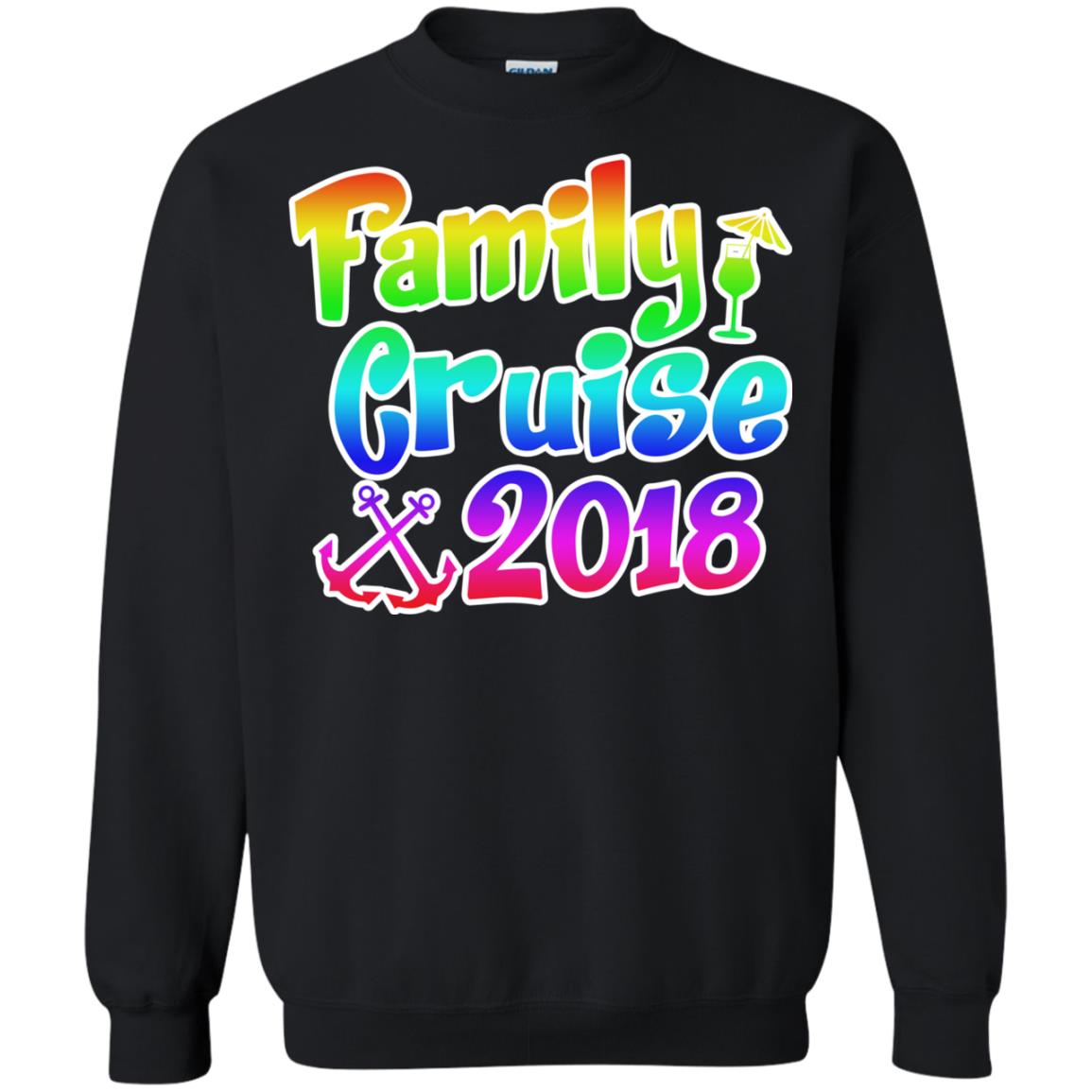 Family T-shirt Cruise 2018 Black
