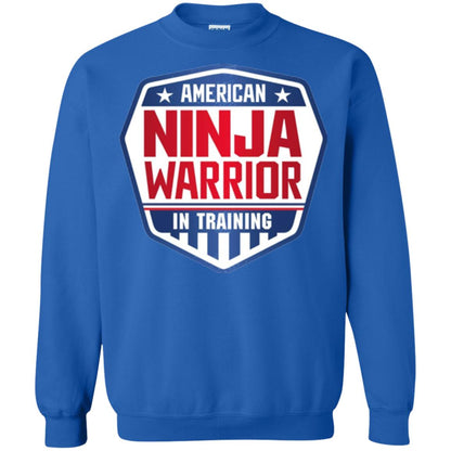 American Ninja Warrior In Training T-shirt Royal
