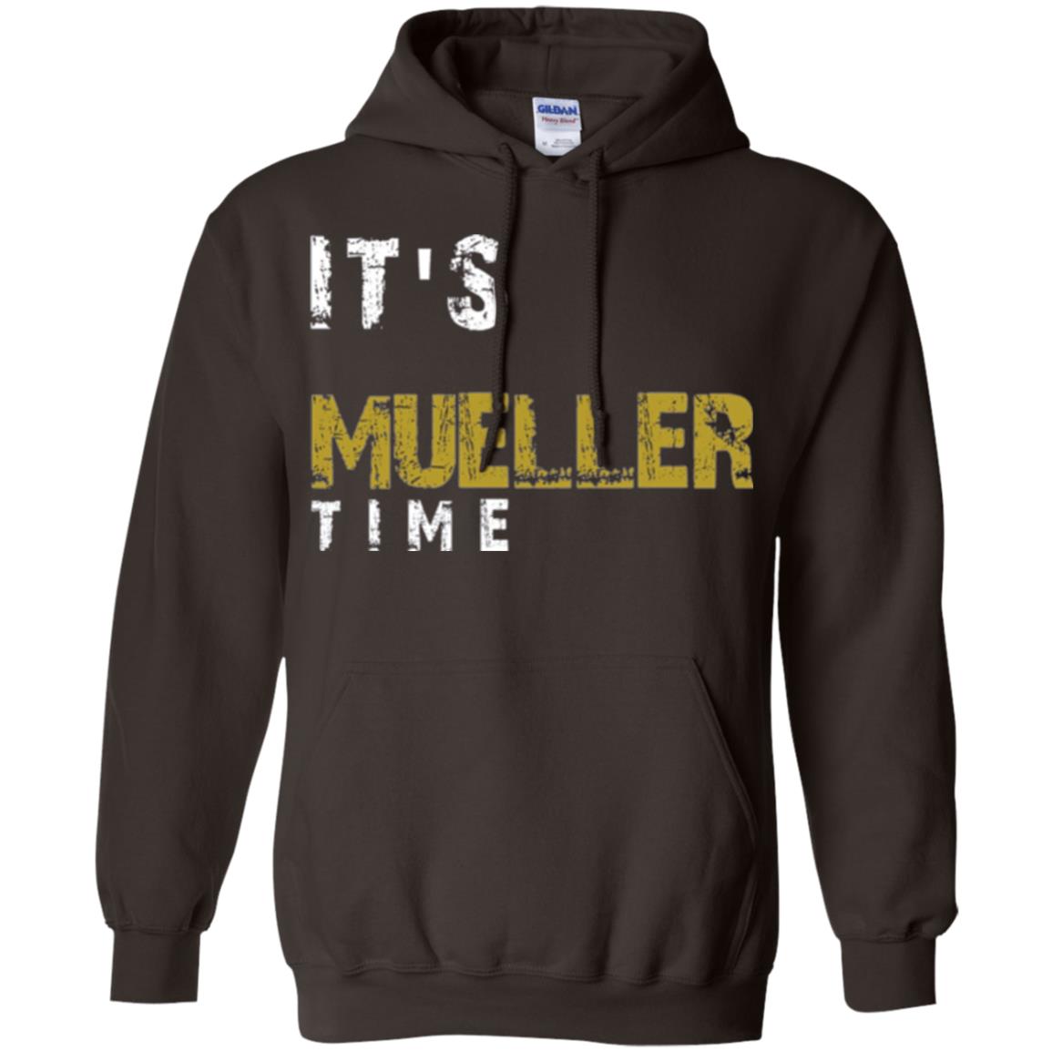 Anti Trump Resist T-shirt It_s Mueller Time Dark Chocolate
