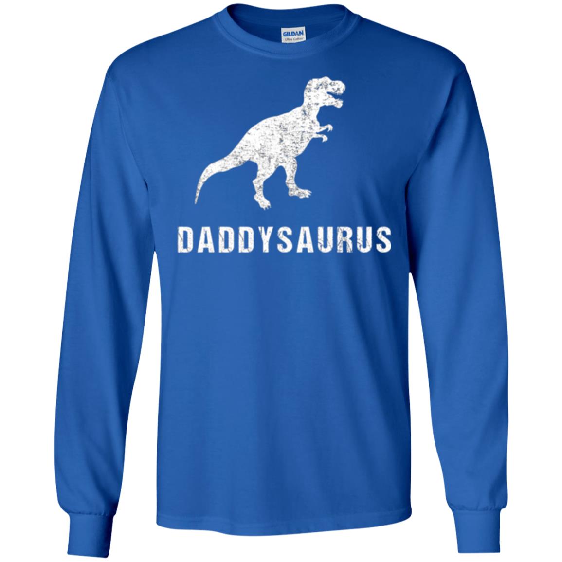Dad T-shirt Daddysaurus Royal