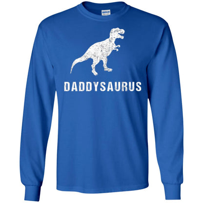 Dad T-shirt Daddysaurus Royal