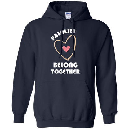 Families Belong Together Shirt For Members Of Family Navy