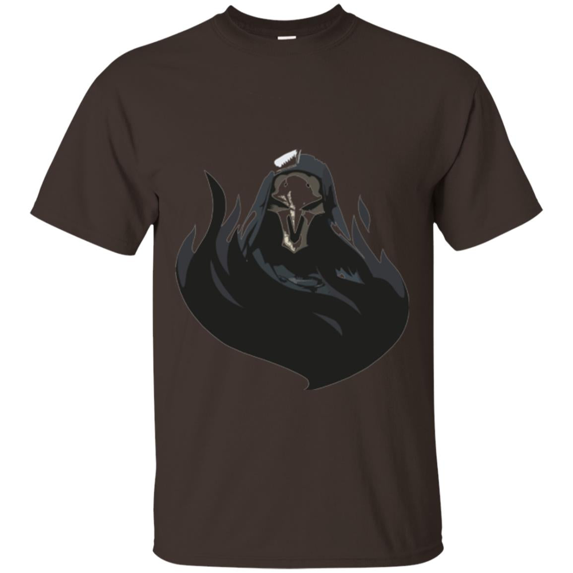 Overwatch Reaper Blossom Spray T-shirt Dark Chocolate