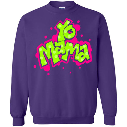 Yo Mama Fresh Princes Style 90s Hip Hop Party T-shirt Purple