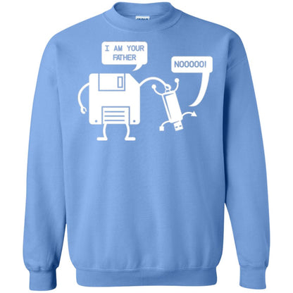 Usb Floppy Disk T-shirt I Am Your Father Carolina Blue
