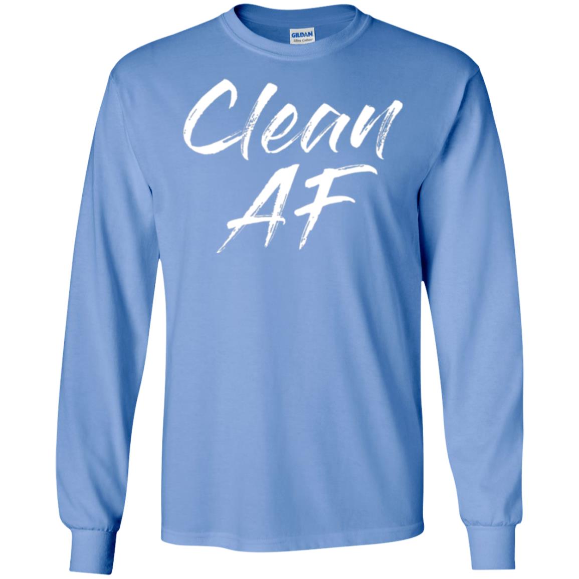 Clean Af T-shirt Carolina Blue