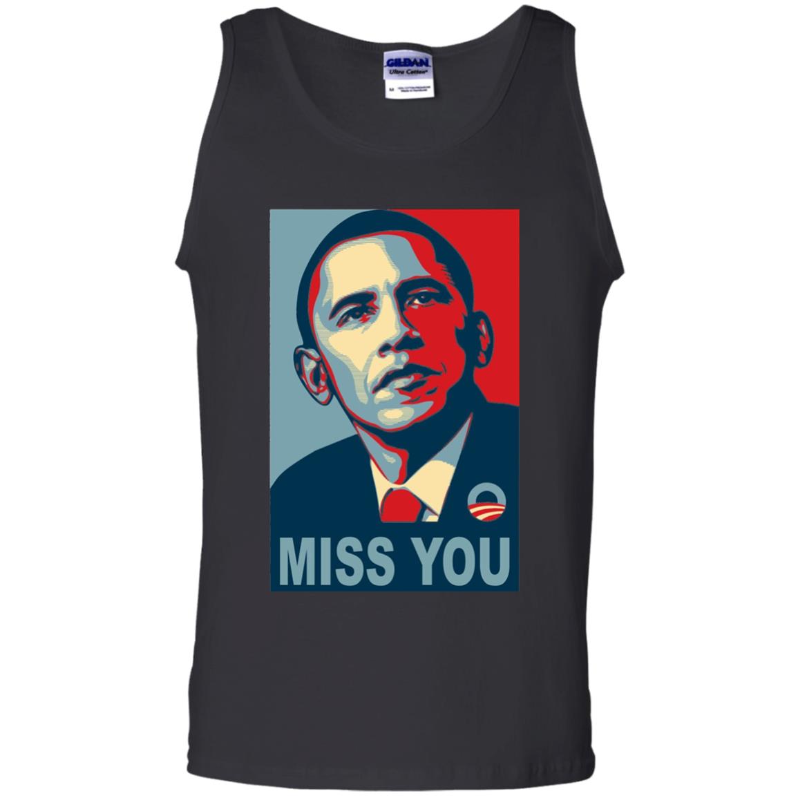 American President Miss You Political T-shirt Black