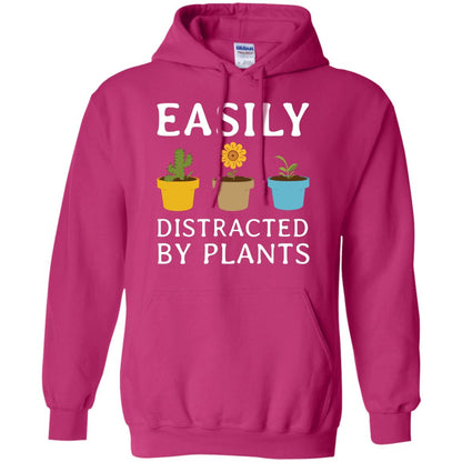 Easily Distracted By Plants Gardener Shirt Heliconia