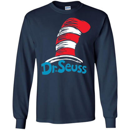 Film Lover T-shirt Dr. Seuss Hat T-shirt Navy