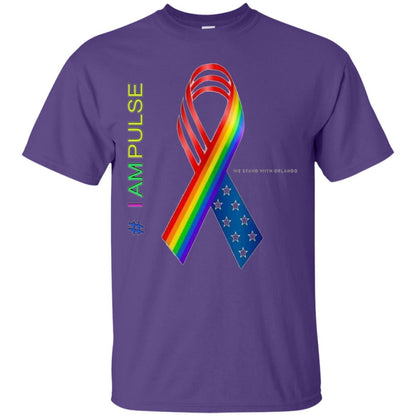 We Stand With Orlando Remembrance Lgbt Shirt Purple