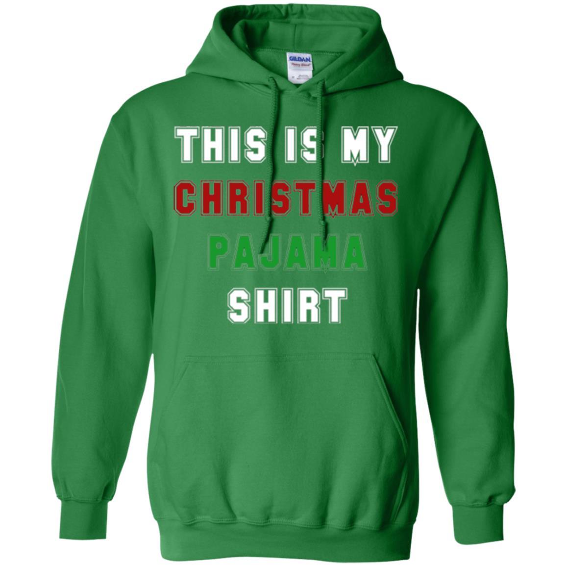 Christmas T-shirt This Is My Christmas Pajama Irish Green