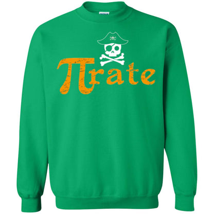 Math Pirate Pi Day T-shirt Funny Math Pirate Irish Green