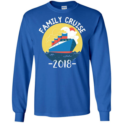 Summer Holiday T-shirt Family Cruise 2018 Royal