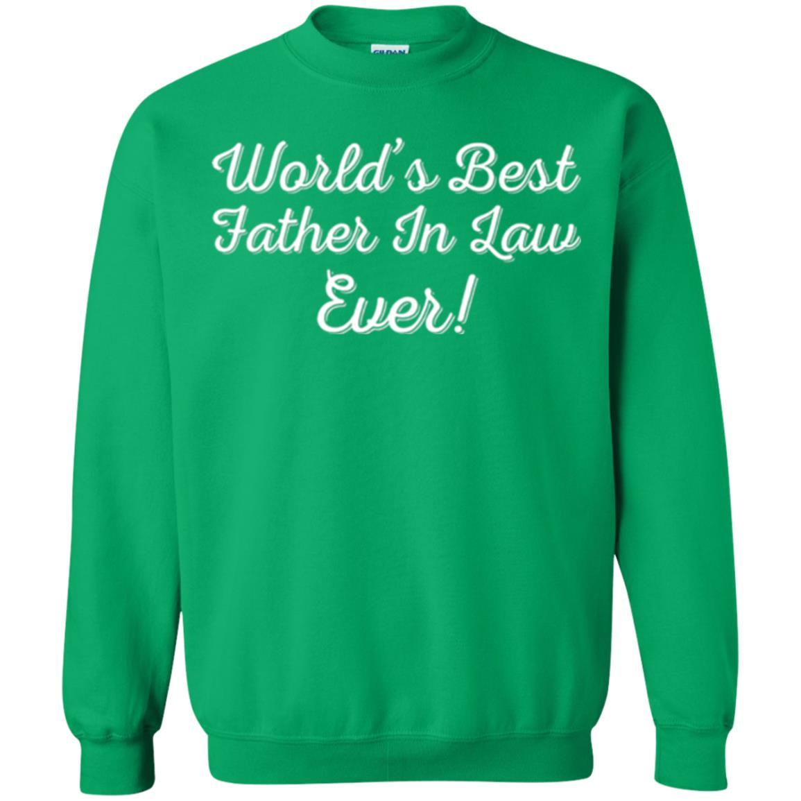 Daddy T-shirt World's Best Father In Law Ever T-shirt Irish Green