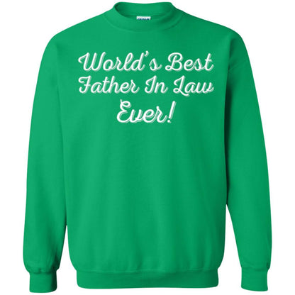 Daddy T-shirt World's Best Father In Law Ever T-shirt Irish Green