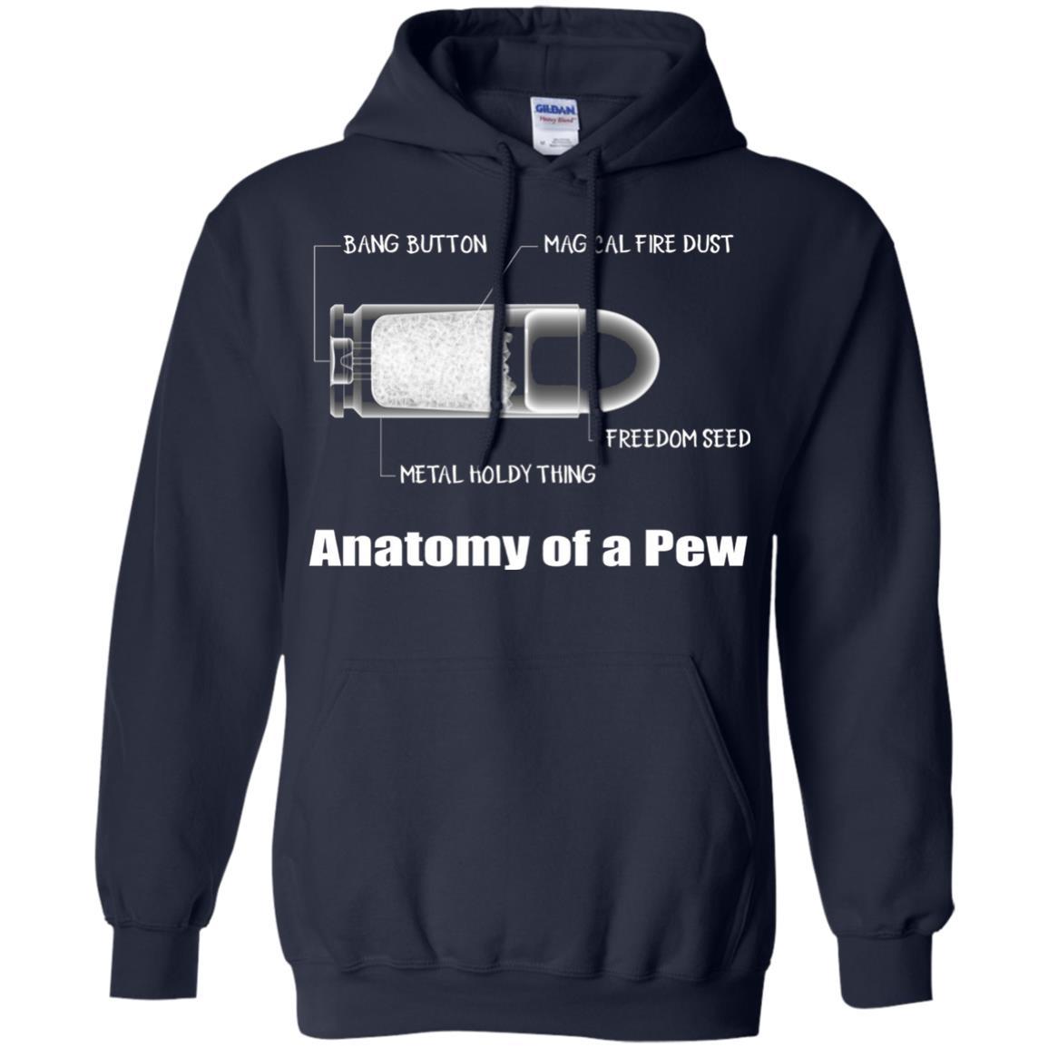 Bullet T-shirt The Anatomy Of A Pew Navy