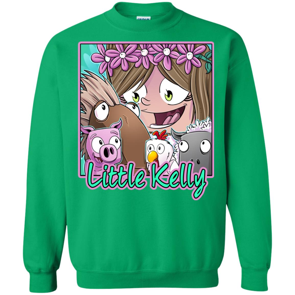 Little Kelly Minecraft Little Club Adventures Shirt Irish Green