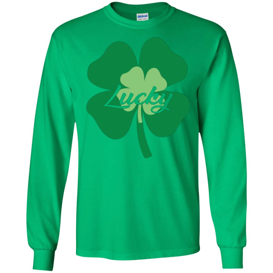 Saint Patrick's Day T-shirt Lucky Leprechaun Irish Green