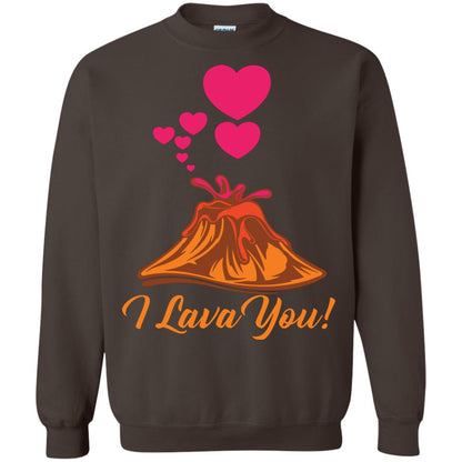 Valentines Day T-shirt I Lava You Dark Chocolate