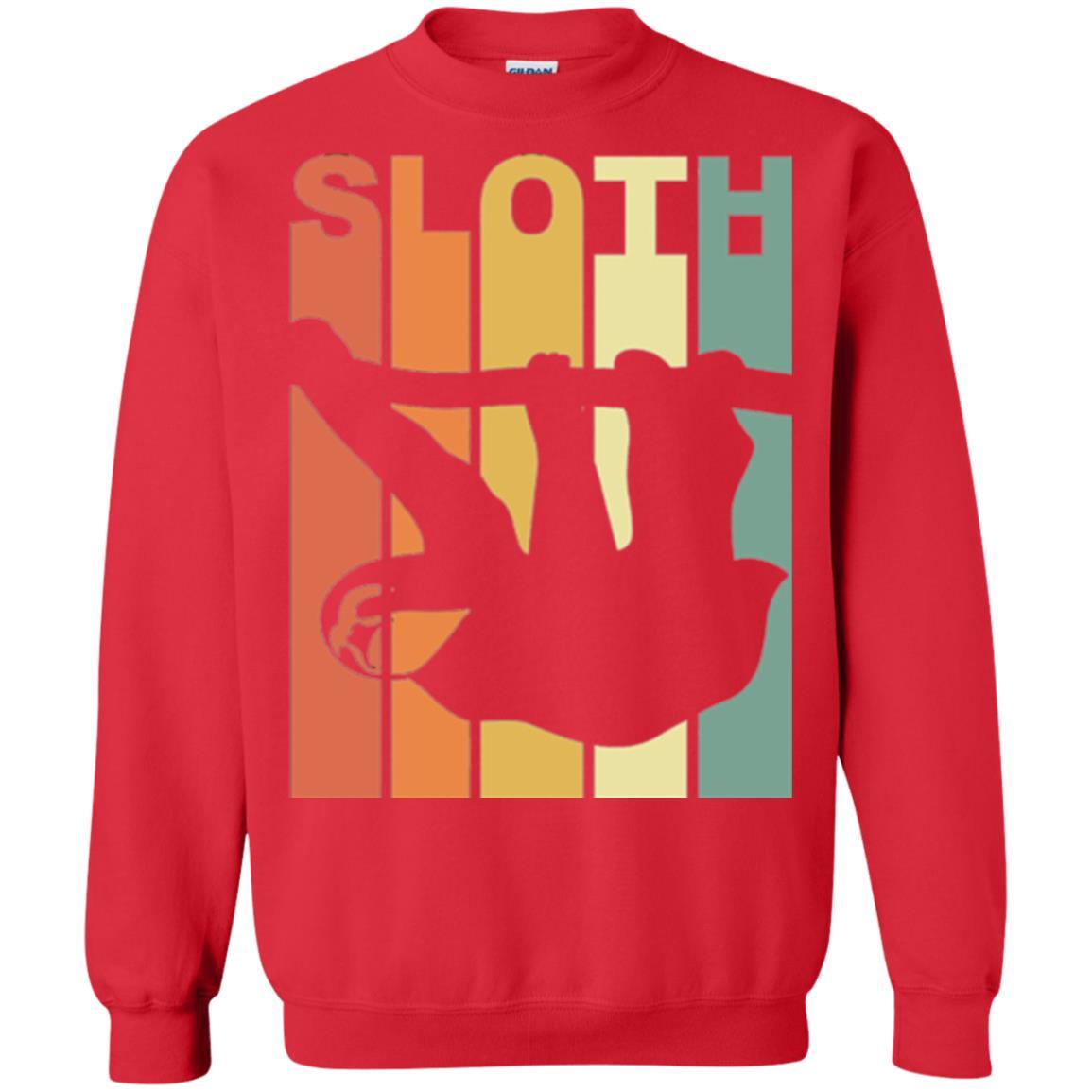 Vintage Sloth T-shirt Red
