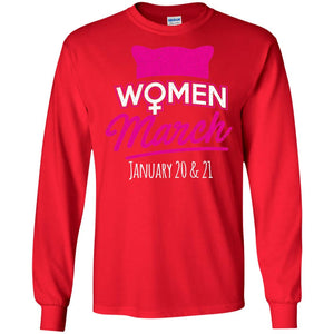 Women's Right T-shirt Women March January 2018 Pussycat Ears Hat