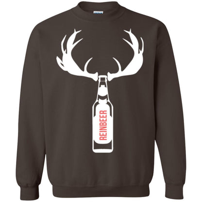 Christmas T-shirt Funny Christmas Reinbeer Dark Chocolate