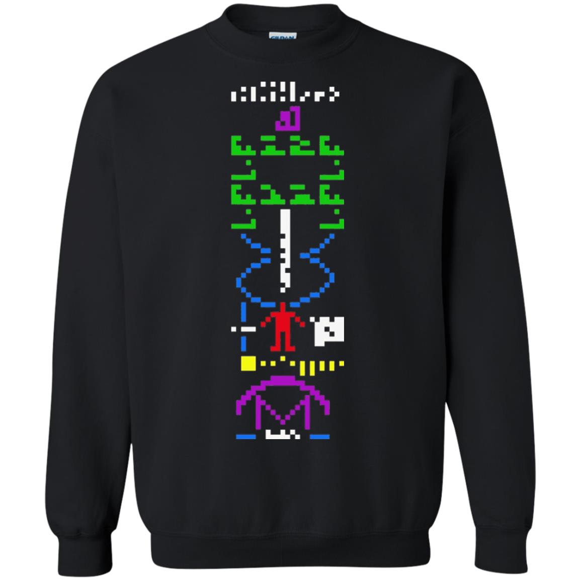 Astronomer T-shirt 1974 Arecibo Message Cool Space Exploration Black