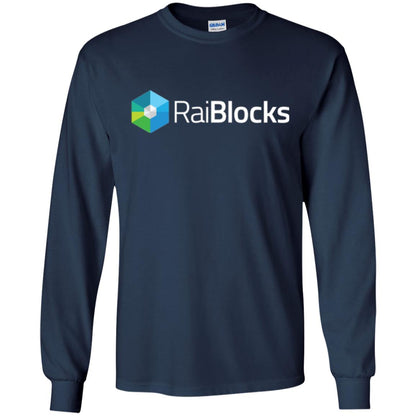 Raiblocks Xrb Cryptocurrency T-shirt Navy