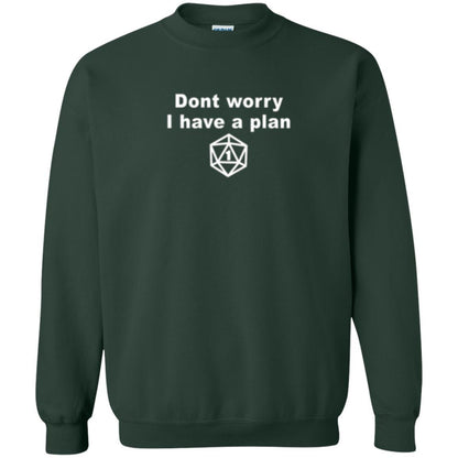 Gamer T-shirt Don_t Worry I Have A Plan Forest Green