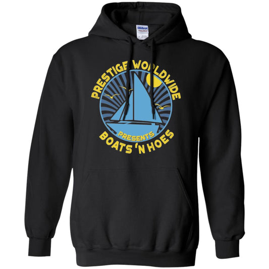 Sailing T-shirt Prestige Worldwide Presents Boats_n Hoes Black